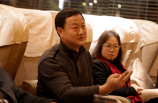 江西工程学院董事长杨名权等领导出席长江三角洲校友代表座谈会