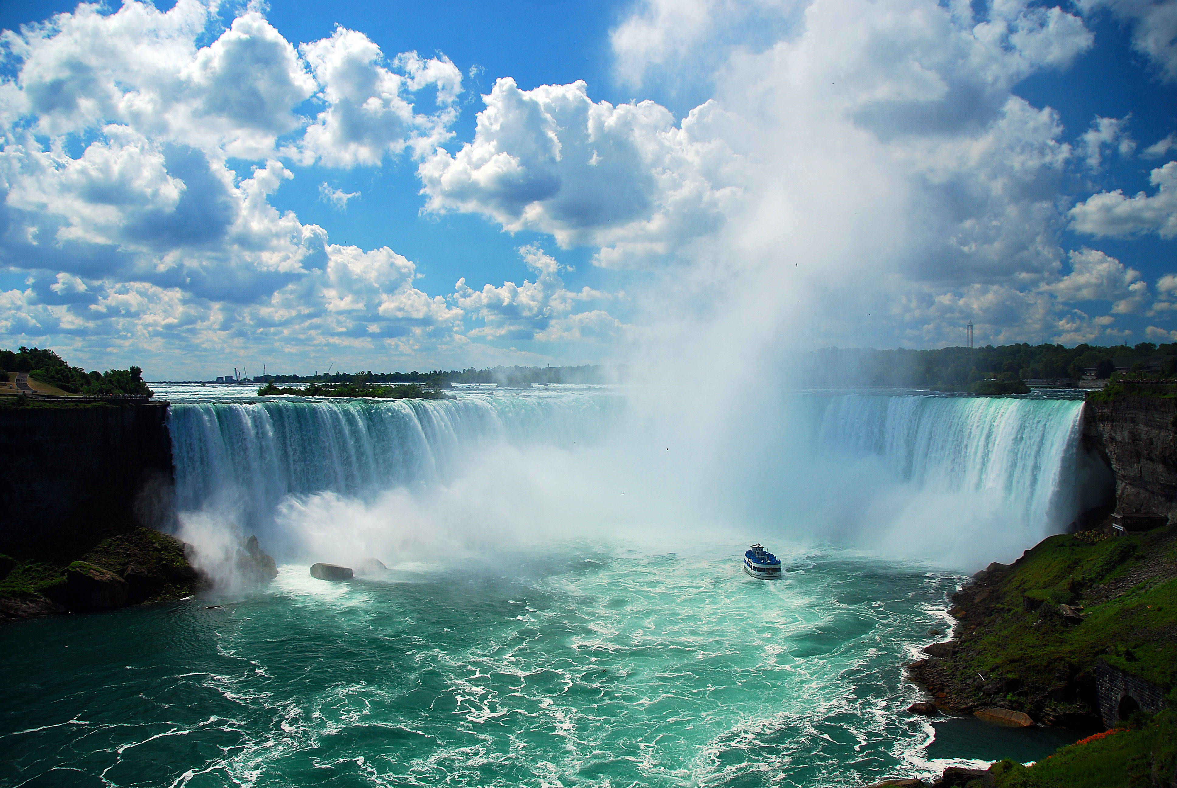 世界三大跨国瀑布 雷神之水 尼亚加拉瀑布 Niagara Falls 旅景网