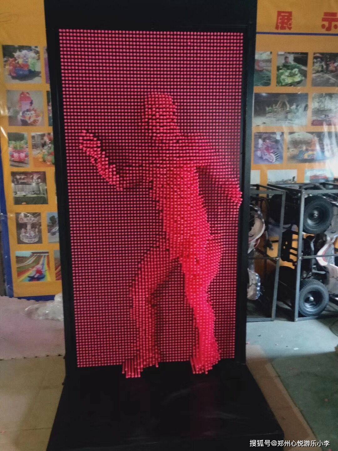 旅游景区三维针雕人体打印机百变造型网红打卡地