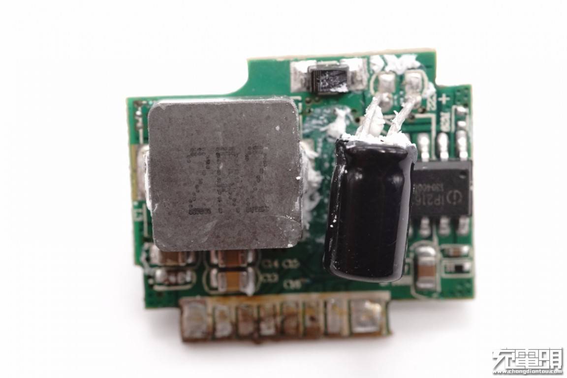 remax 22.5w二合一充电宝拆解,采用东科同步整流芯片dk5v85r15c