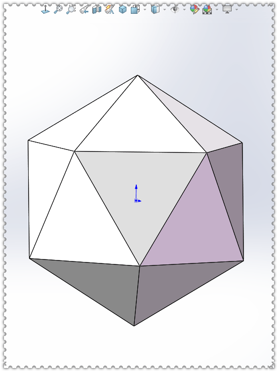 用solidworks画一个花瓣球体