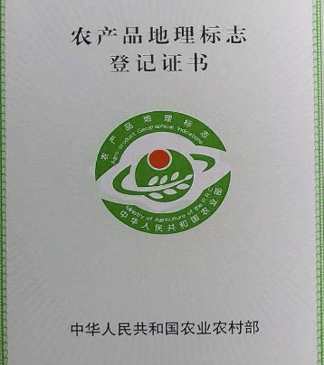通过获取"国家农产品地理标志登记证书",并注册商标和保护,构建区域