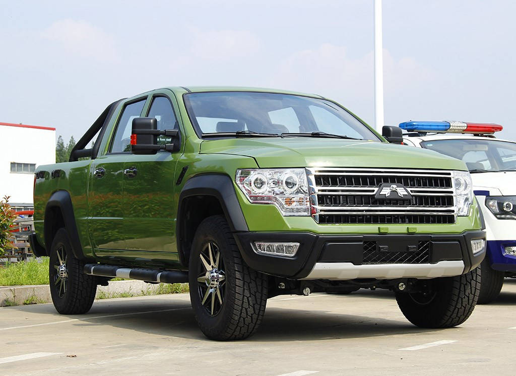 国产版的"猛禽"?徐工首款皮卡实车曝光,外观很霸气