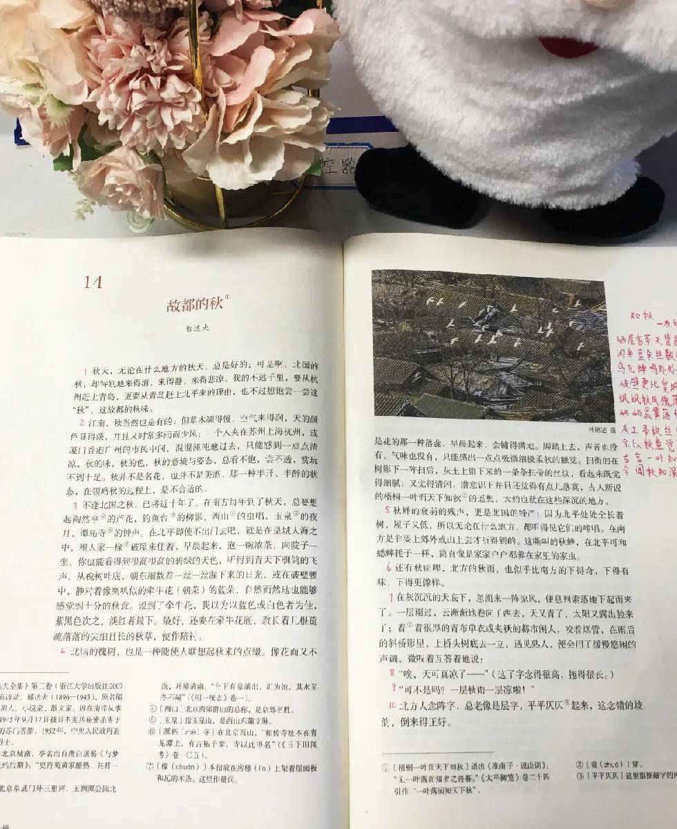 深圳市中新中学圣诞时光分享高一语文课故都的秋有感