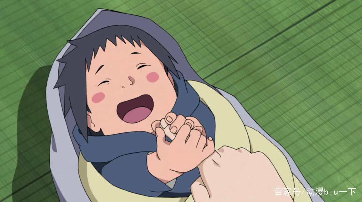 火影忍者忍者出生时是什么样子佐助脸红鸣人的脸上带着胡须