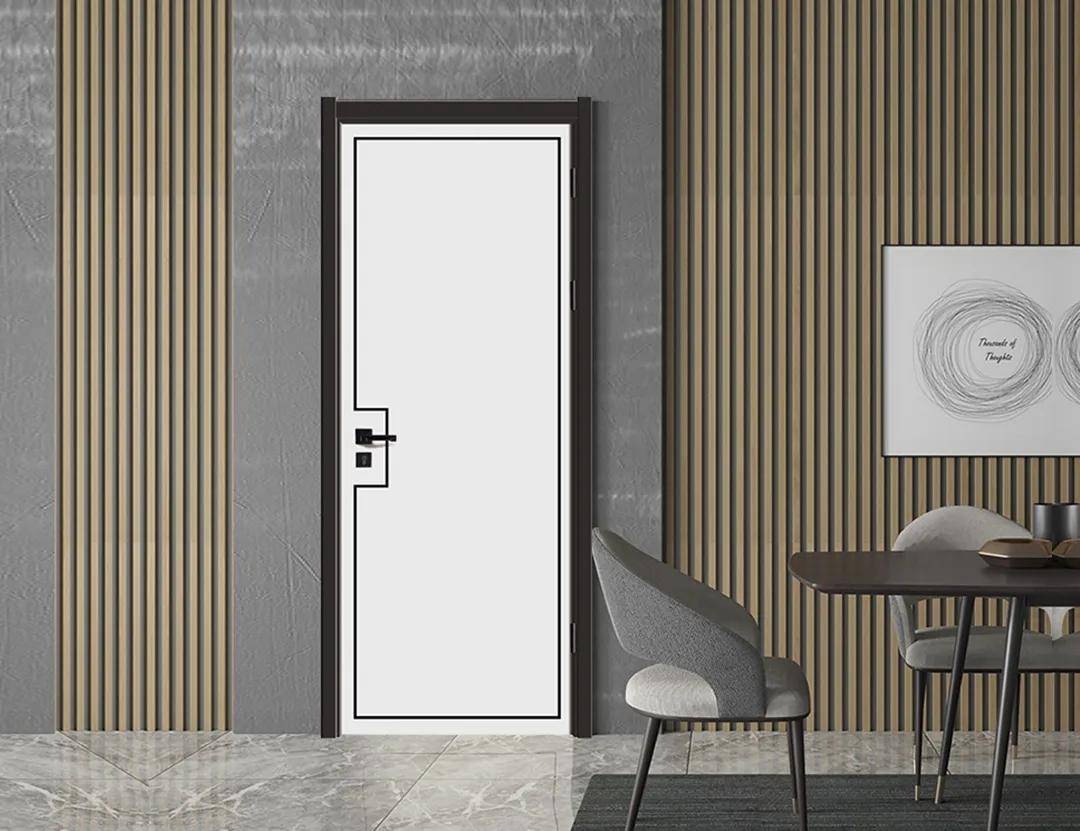 盈康竹木门,质感与高雅结合,浅酌岁月静美