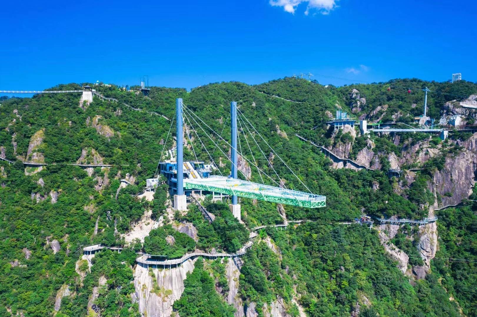 一票畅玩悬崖秋千,凌空飞步,玻璃栈道,云海栈桥,云中漫道,天空之阶