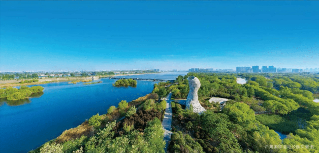 同时灞渭特大桥,秦汉大道灞河大桥, 接驳灞河两岸, 直通浐灞生态区