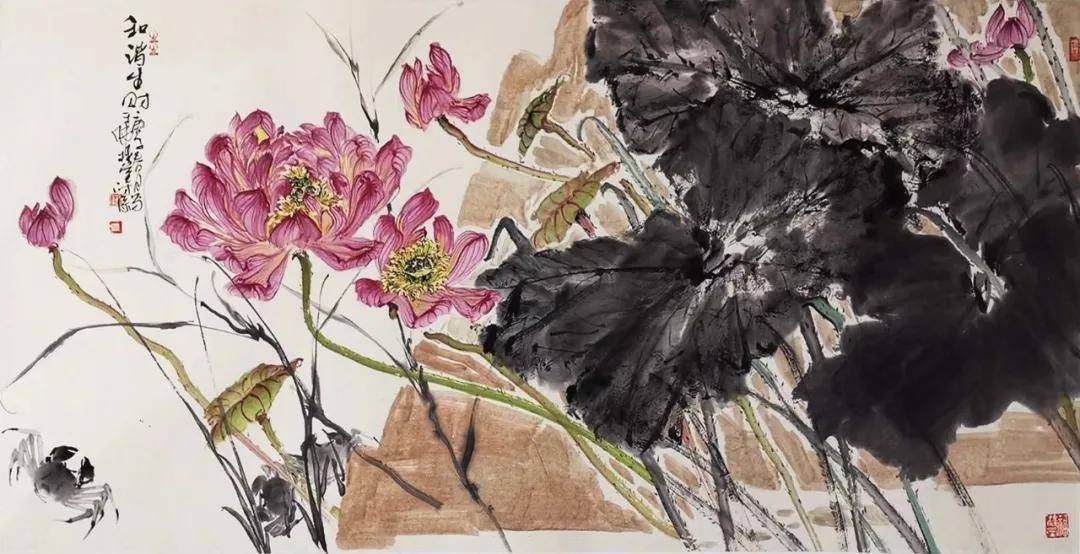 中国美术人物志谢添第六届艺术名家书画大拜年