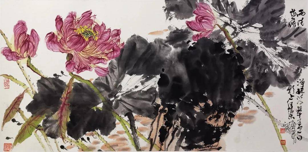 中国美术人物志谢添第六届艺术名家书画大拜年