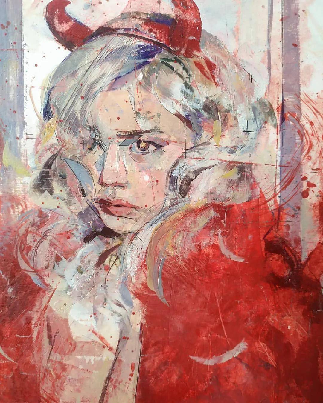 校尉美术带您欣赏多种多样的色彩色块绘画作品