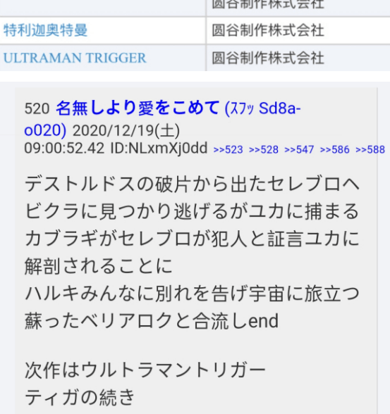 2021年新奧特利迦奧特曼蓋亞續篇迪迦和戴拿奧特曼登場