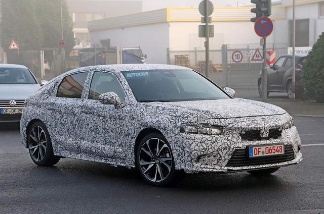 思域又迎一波升级,第十一代思域两厢掀背版谍照曝光!