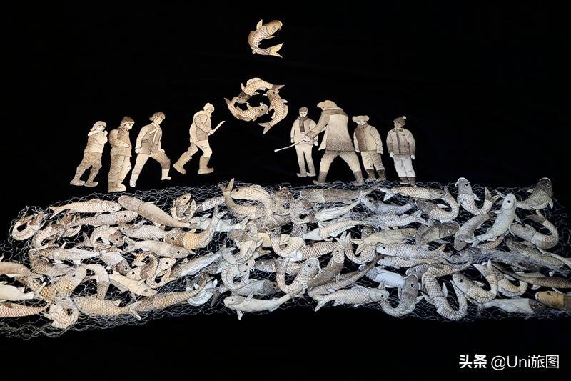 查干湖鱼皮画——指尖上的渔猎文化,令人叹为观止
