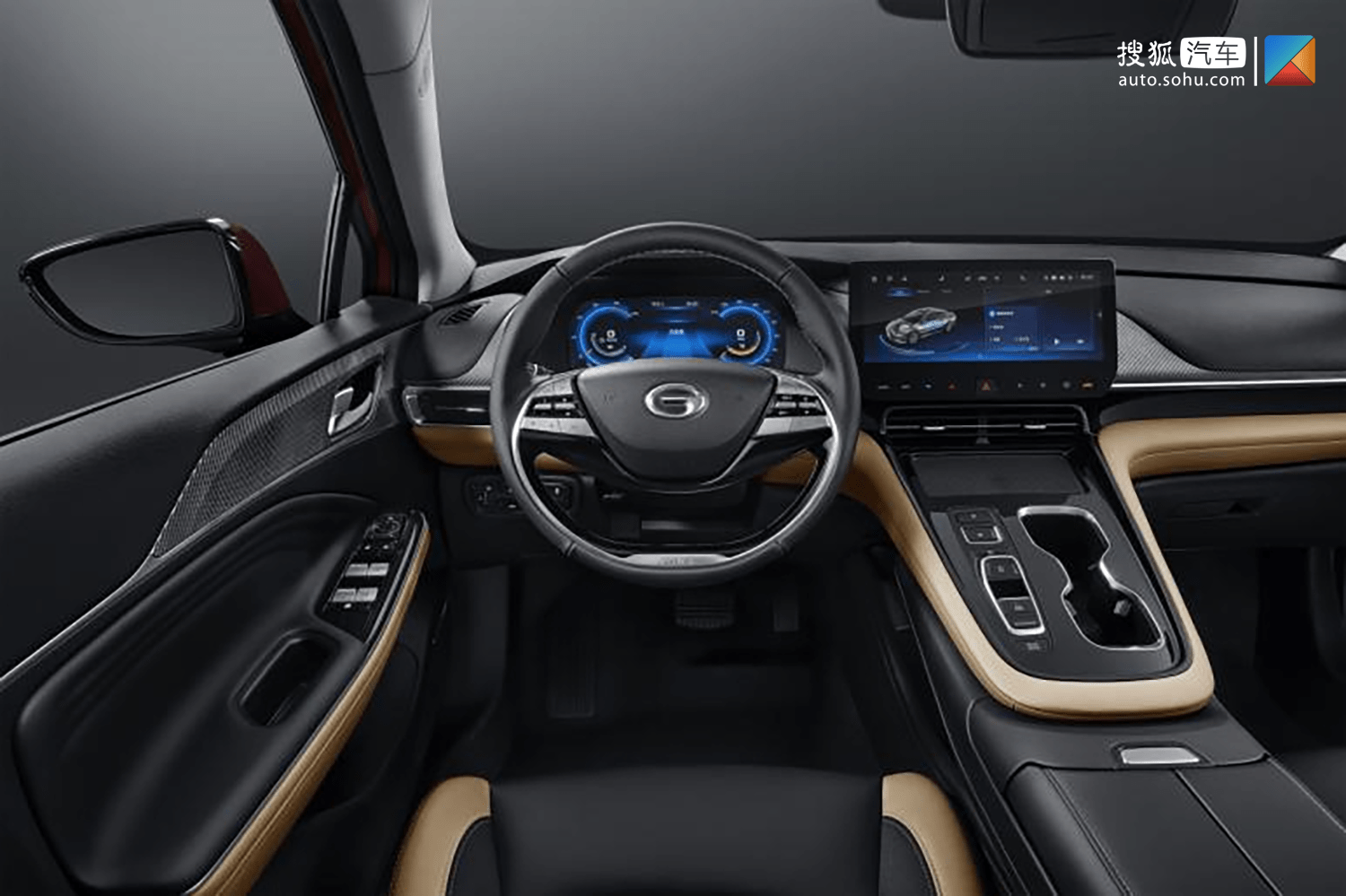 广汽本田ea6内饰首次亮相