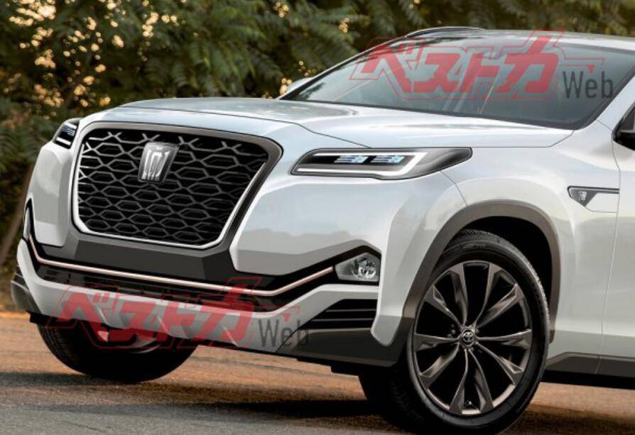 皇冠将变身suv,定位高于汉兰达,真的很帅气