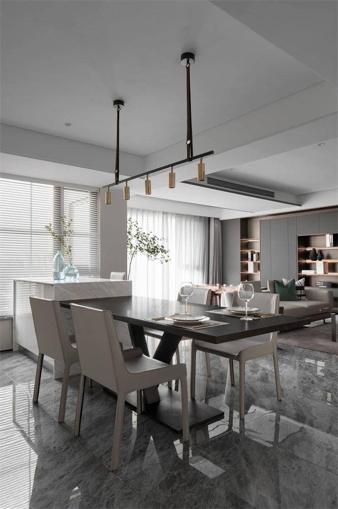 250平大气时尚灰色现代轻奢设计,创造一个心灵渴望的空间