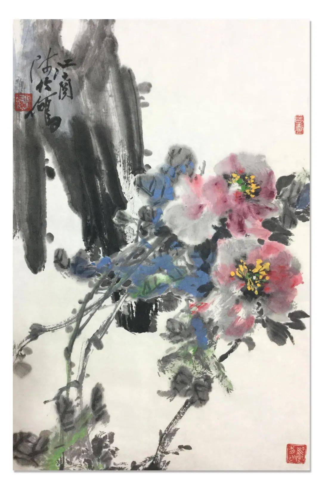 "江苏花鸟画界,我觉得何鸣先生是江苏写意花鸟画家中很突出的一位