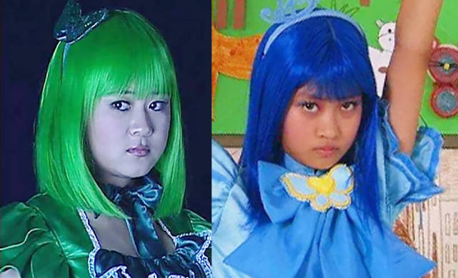 姐妹俩当初一起拍摄了《巴啦啦小魔仙》,只不过后来孙蕊远离娱乐圈