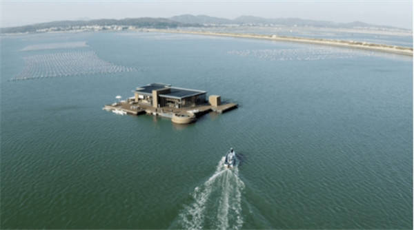 海席hisea漂浮在海上的酒店