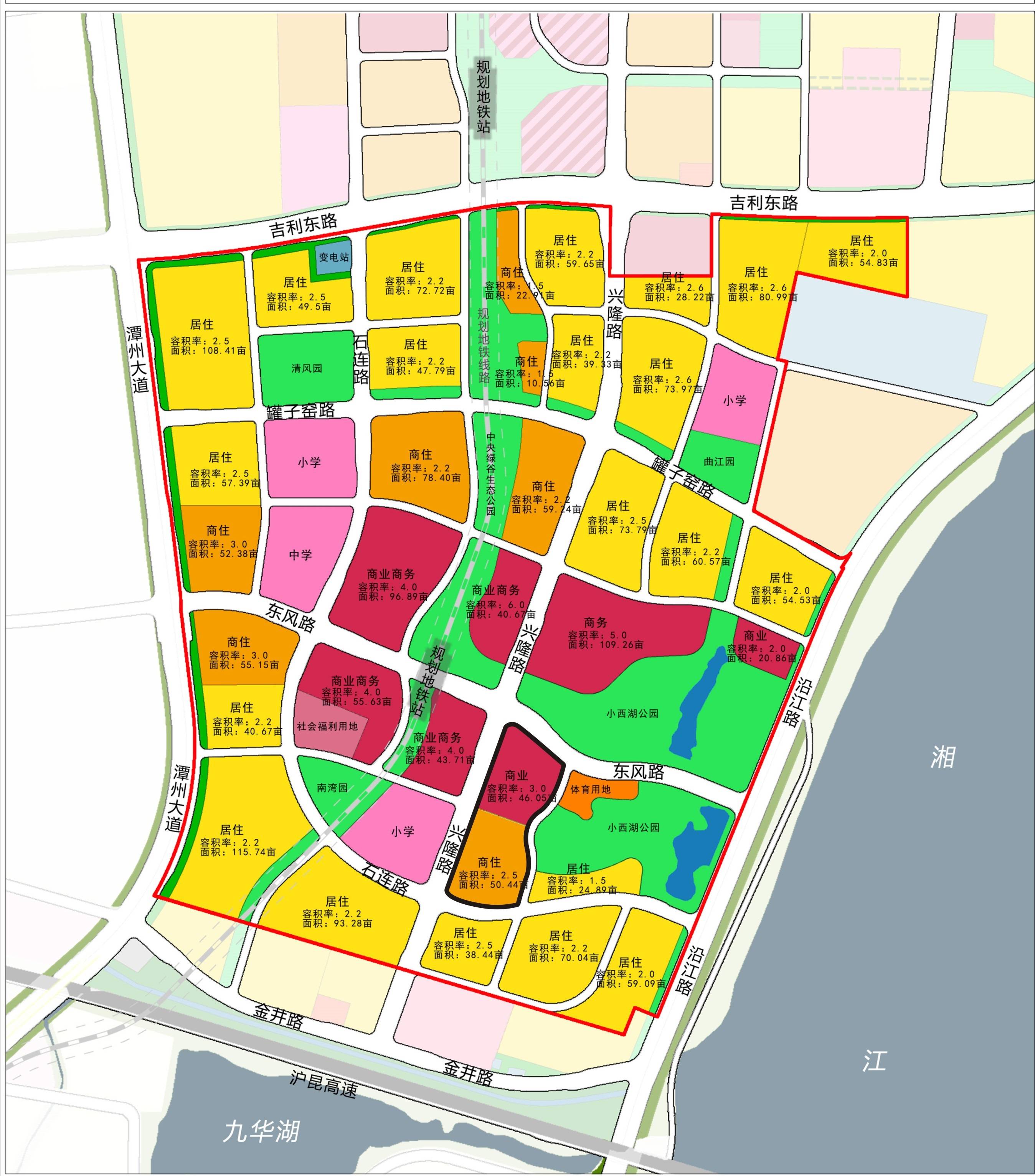 湘潭市自然资源和规划局隆重推出11643地块
