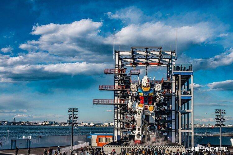原创日本横滨gundamfactory高达工厂起动浓郁色调塑造强烈漫画感