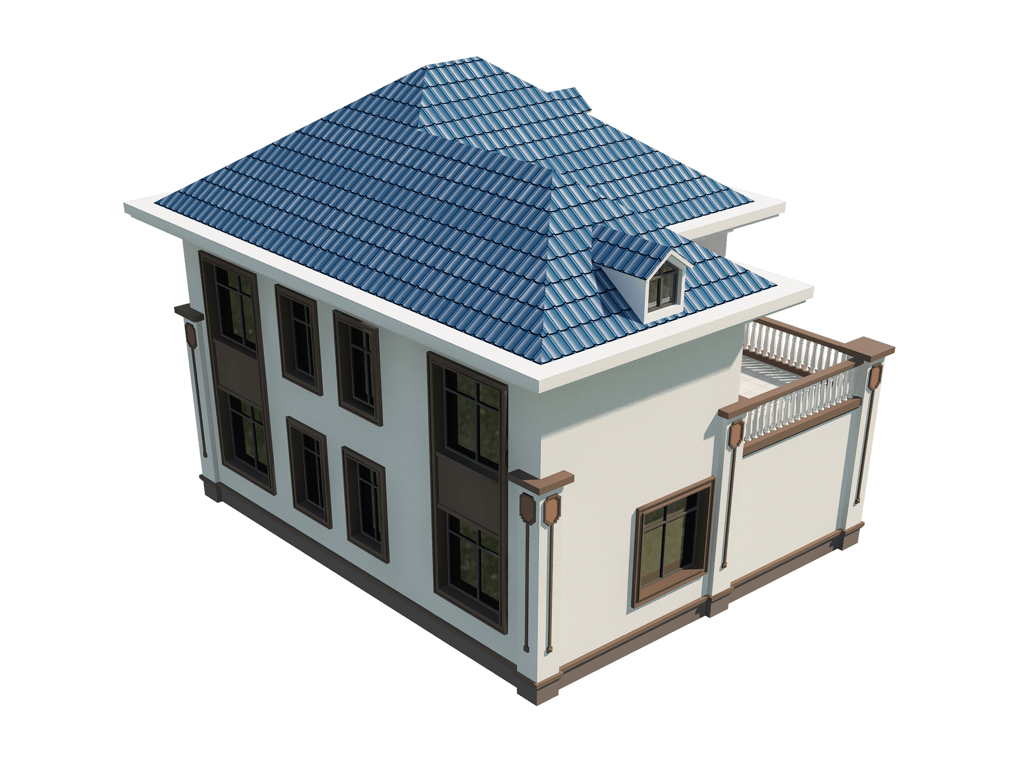 两层别墅-好盖房