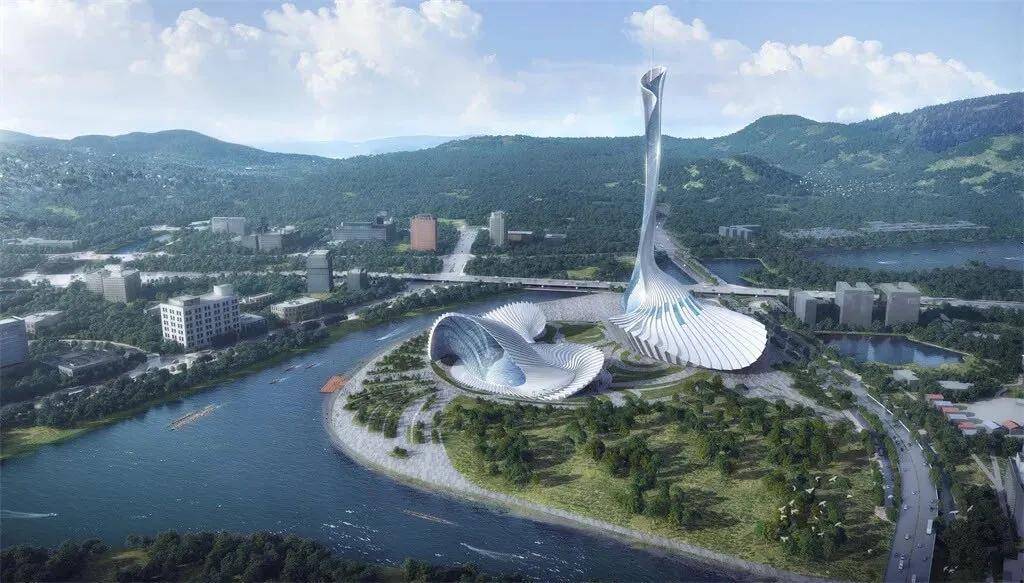 广佛超级城市将添新地标顺德观光塔设计方案亮相