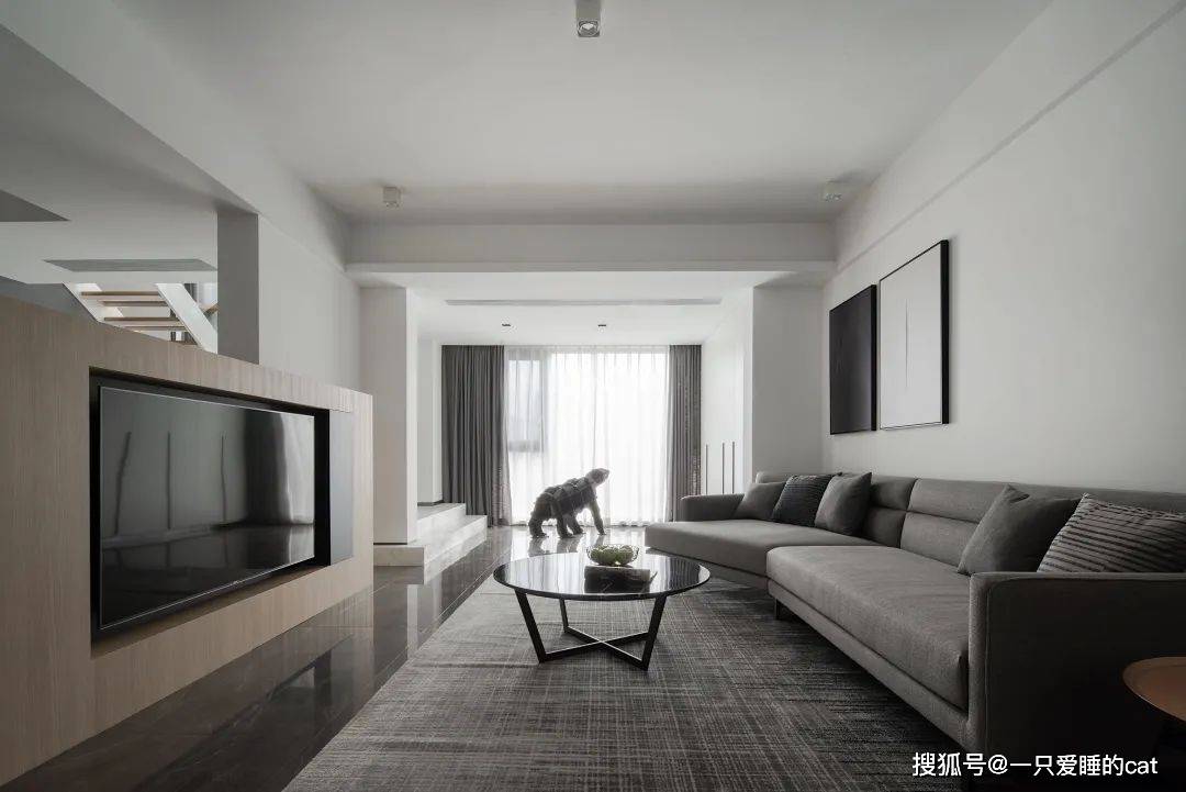 邯郸拉德芳斯-160㎡现代简约,满屋高级灰材质,现代时尚的家居,低调又