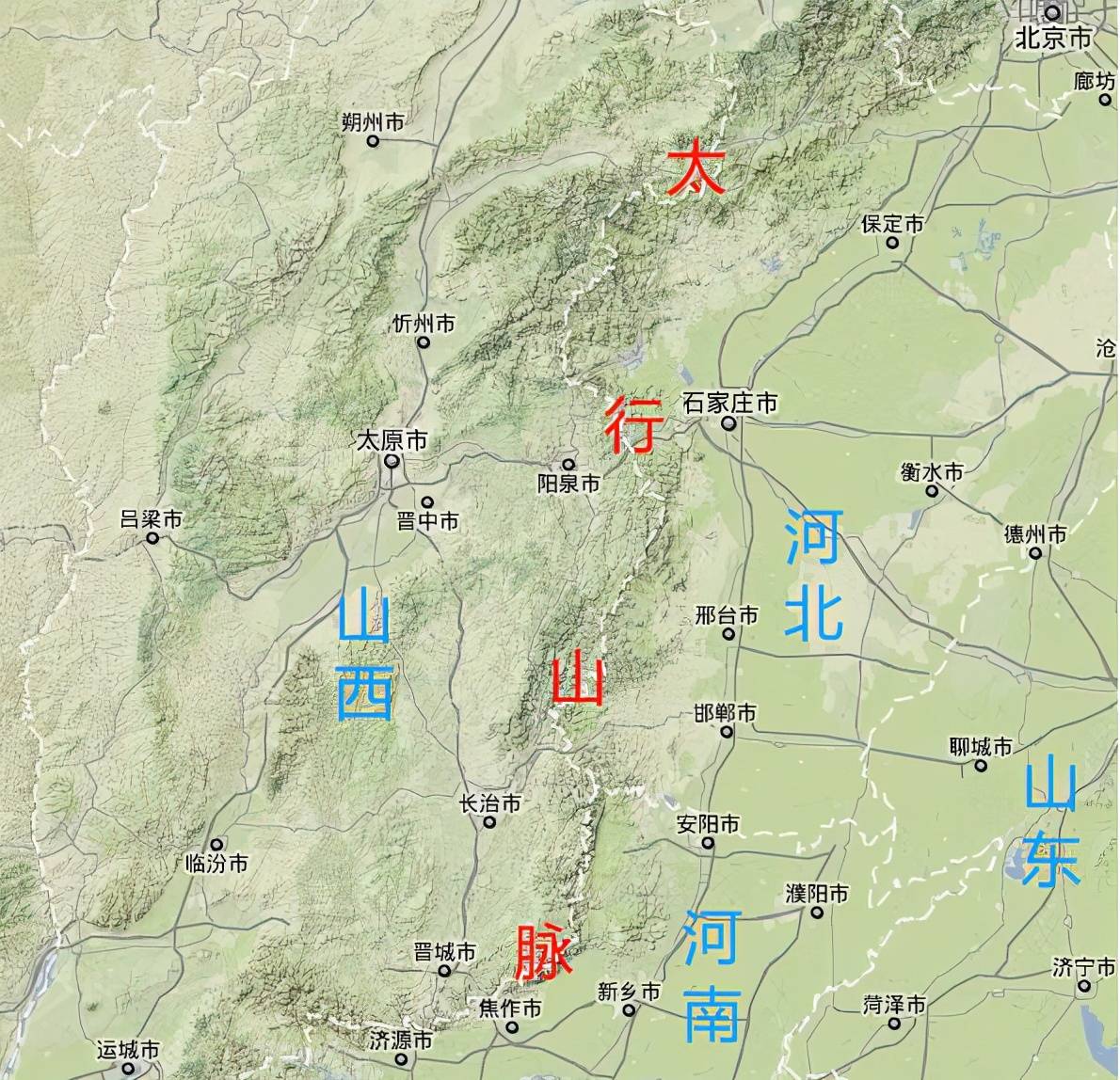 山东的"山"到底是什么山,齐,鲁最初为啥都不在山东?