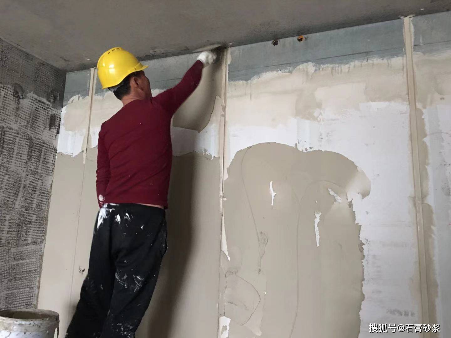 轻质抹灰石膏施工流程