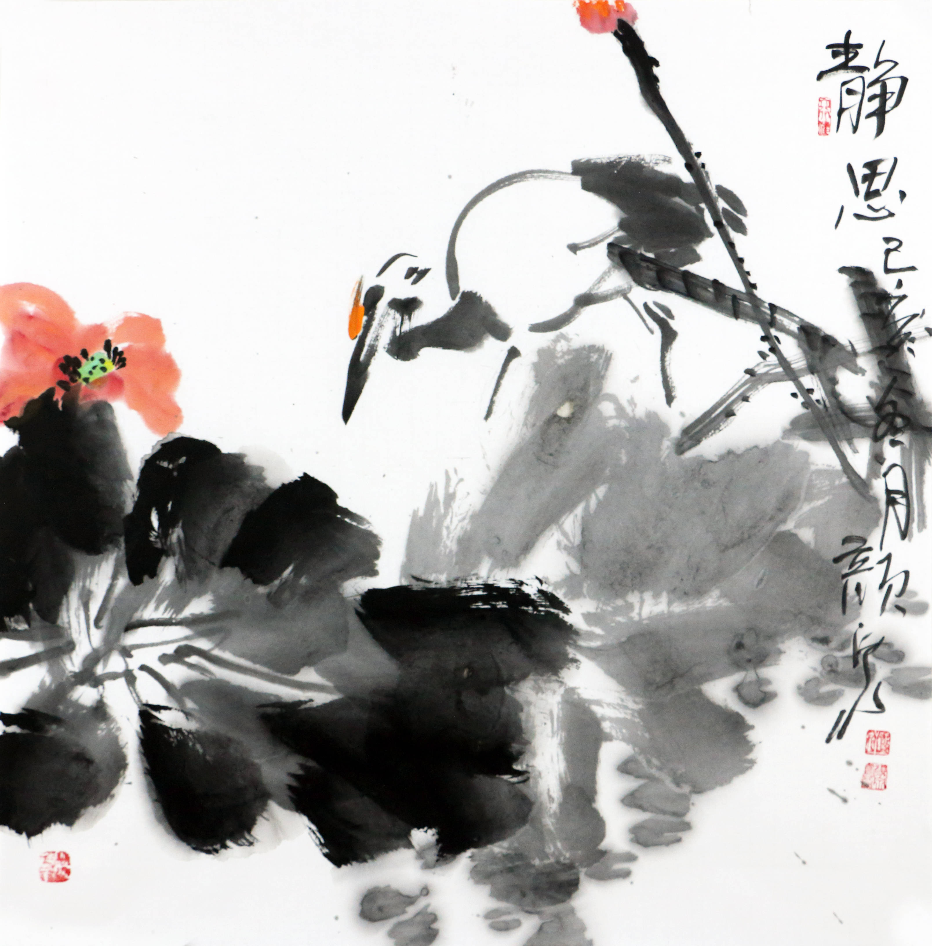 颜泉2021年迎春书画作品网络系列展