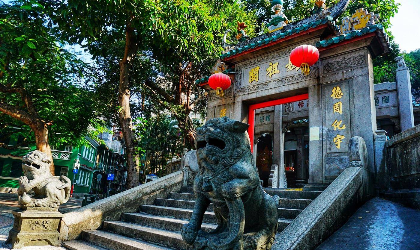 世界遗产妈阁庙澳门最古老建筑也是最幸运神庙免费500年
