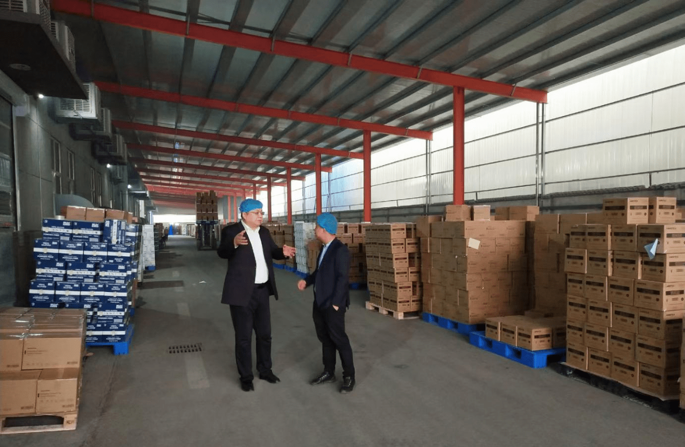 36115防疫物资产业链服务平台唐山鸿瑞手套产业园