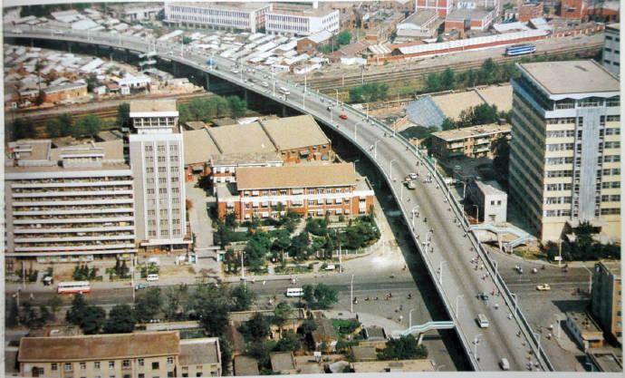 天津第一座立交桥,十一经路立交桥