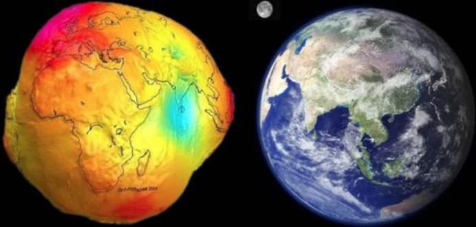 地球上最長的山峰有90%都在水底,這叫做大洋中脊系統,這是由於板塊