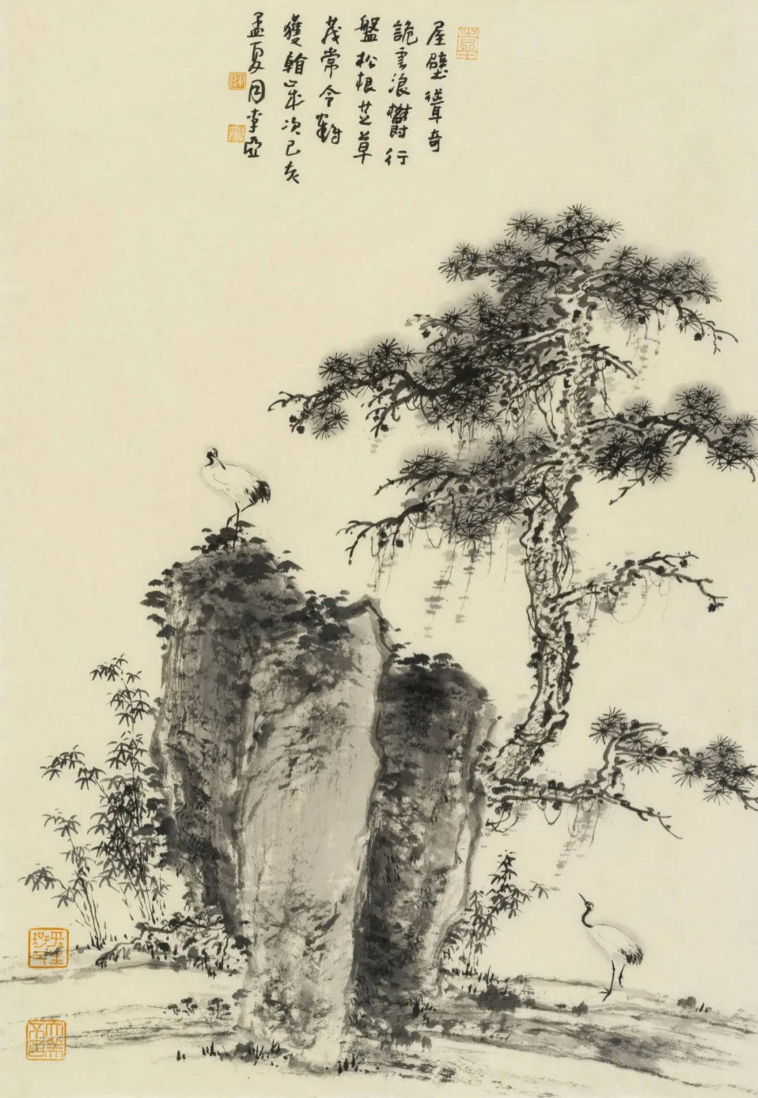 岁不寒无以知松柏——李亚画松专题丨私享·时风