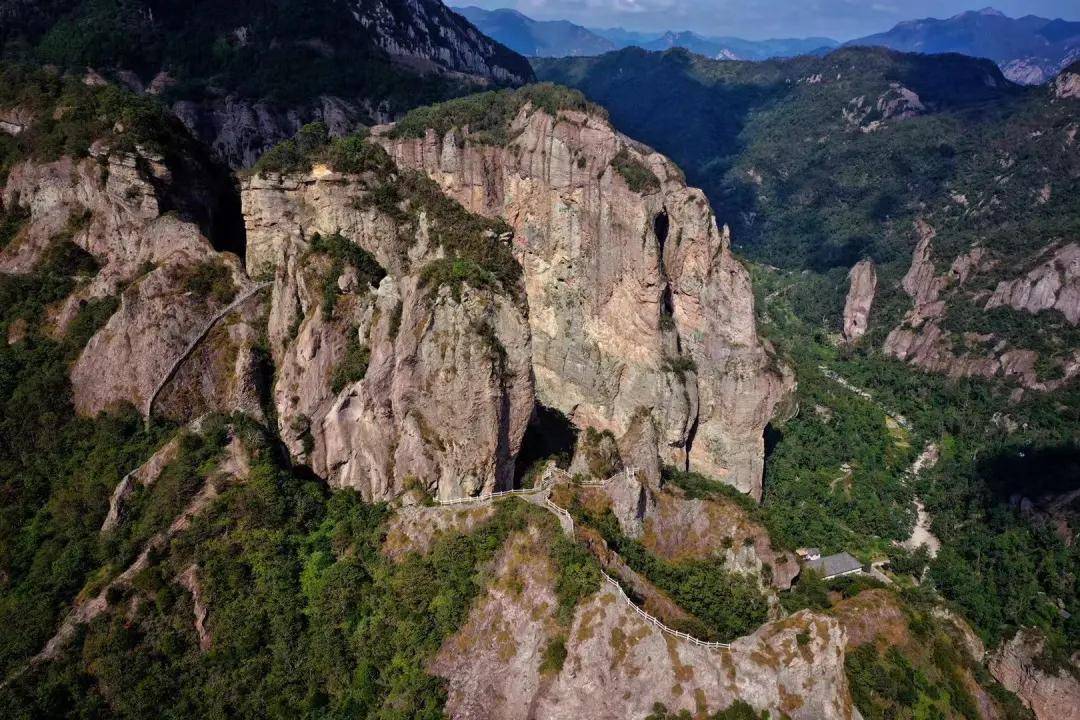 雁荡山全景图片