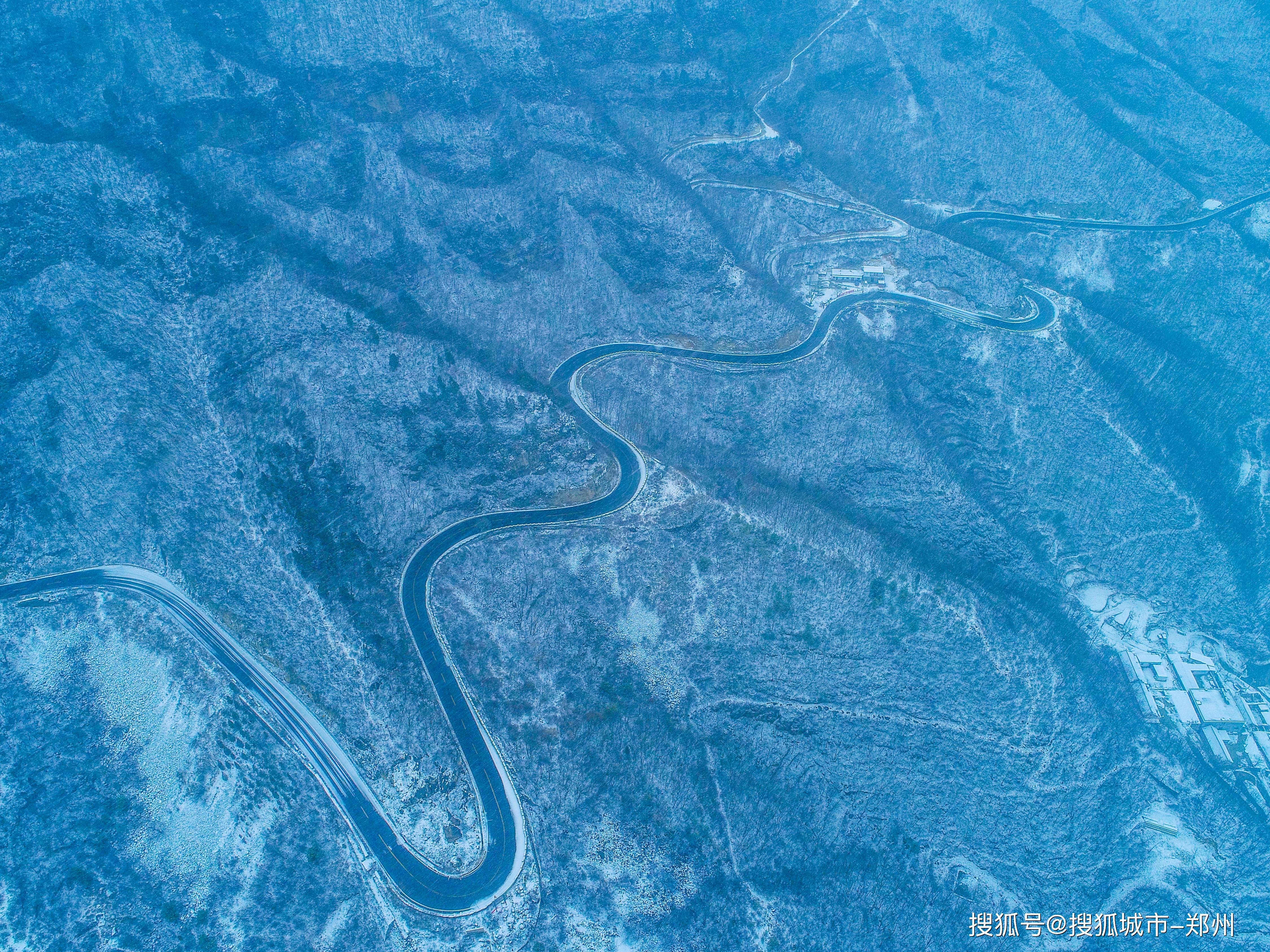 银装素裹似仙境，云台山迎2021首场大雪！