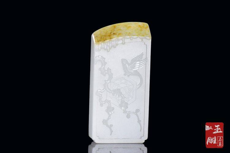 玉雕名家 宋伟涛 作品《喜上眉梢》