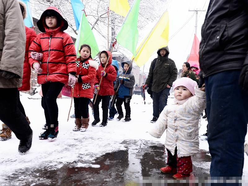 实拍年味中国，大雪中的先农坛祭祀
