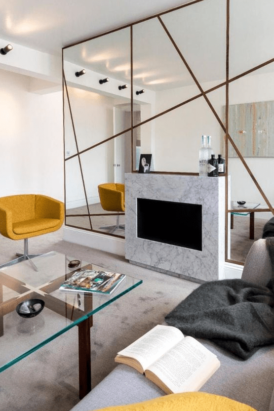 电视墙做了环绕式玻璃,跟传统那种实墙设计有什么区别,下面具体来看看