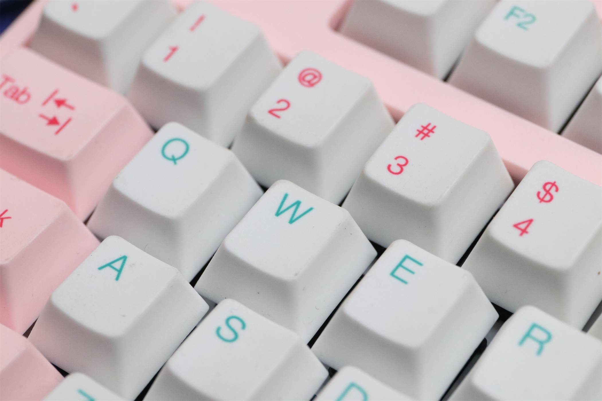 清风徐来,白桃盛开 高斯hs87d 白桃主题键盘