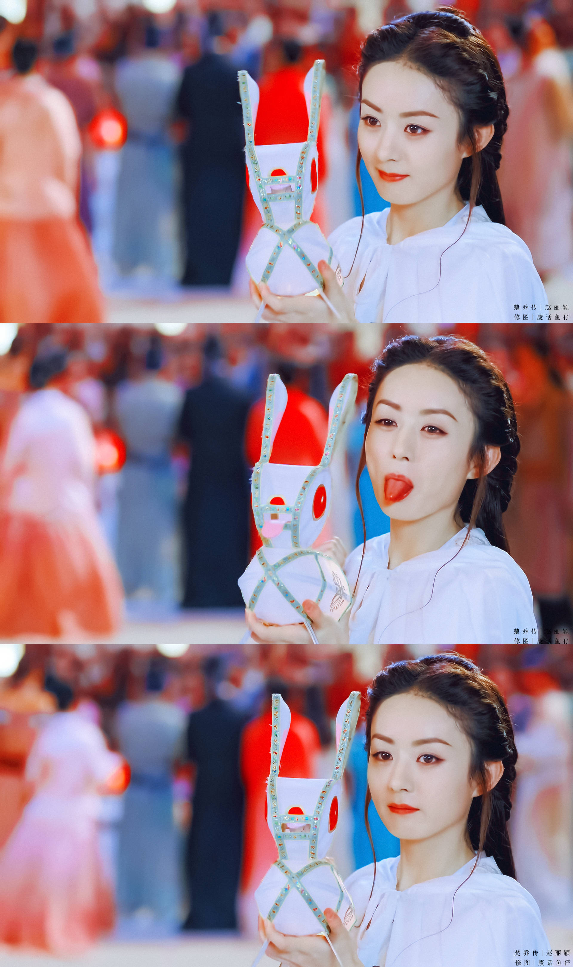 杨幂的白衣白浅赵丽颖的白衣玉无心谁的白衣最有仙气?