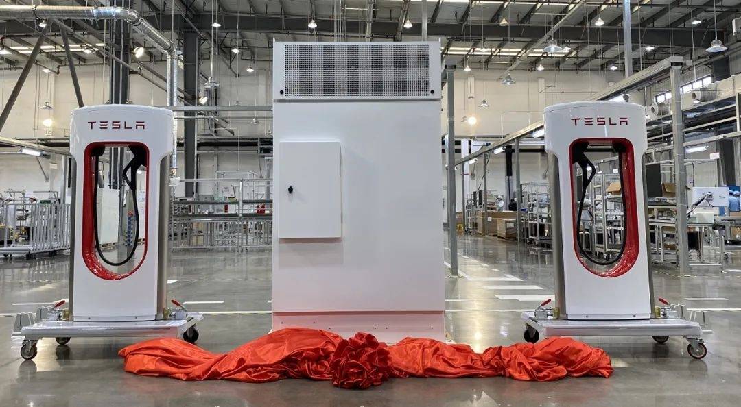 特斯拉上海超级充电桩工厂正式投产 15分钟可充250公里续航电量