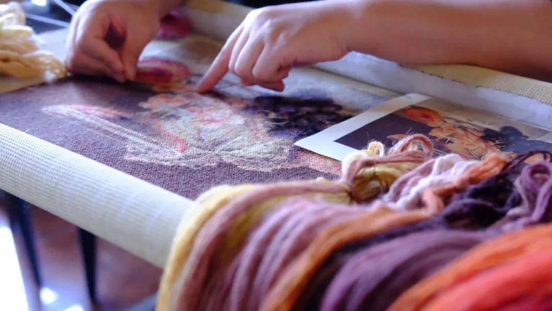 发现非遗之美上海绒绣