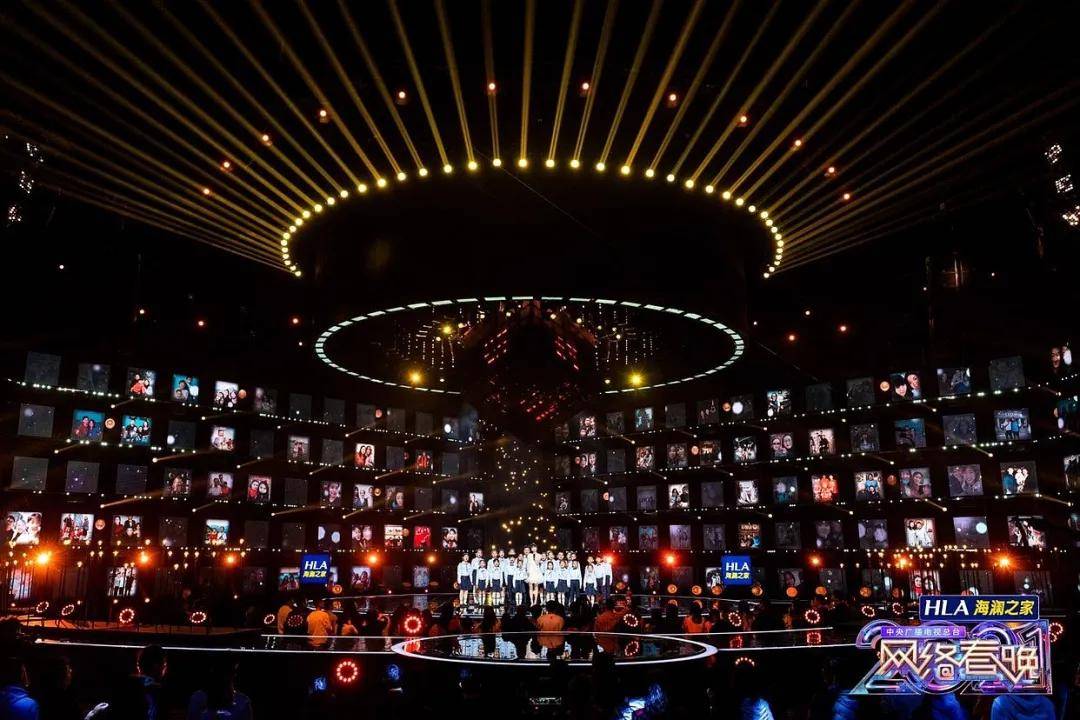 2021央视网络春晚新媒体视觉设计就这么开新