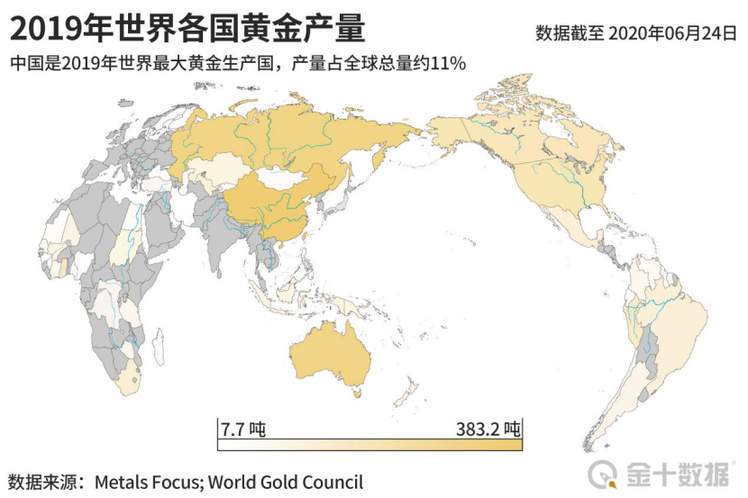原2020年全球央行黄金购买量下降近60%!1250吨黄金运出美国,600吨黄金运出中国。
