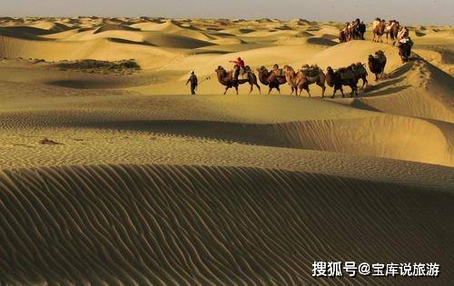 文明巨家塔克拉玛干大沙漠腹地,你可曾去过?每一处都是美丽的画卷