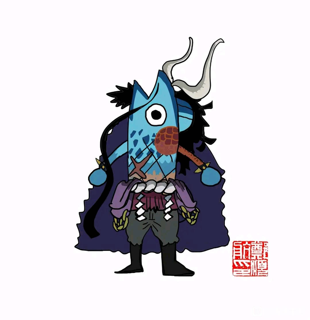 原创海贼王1004话人兽凯多模样公布图4最符合图9是真人版